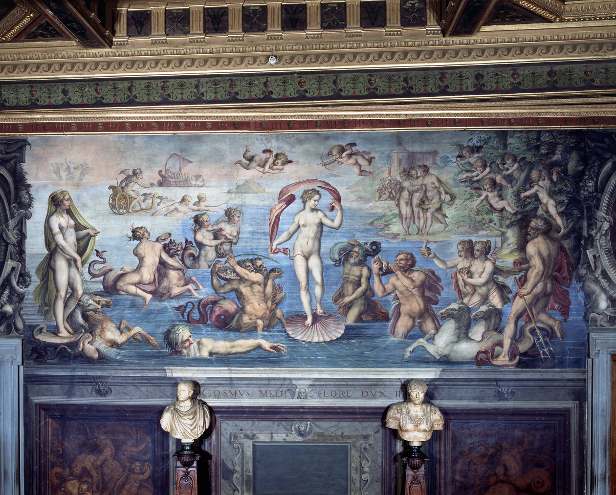El nacimiento de Venus de Giorgio Vasari