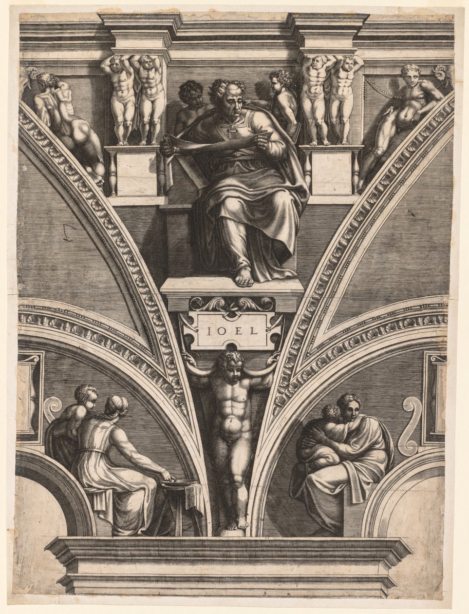 The Prophet Joel de Giorgio Ghisi