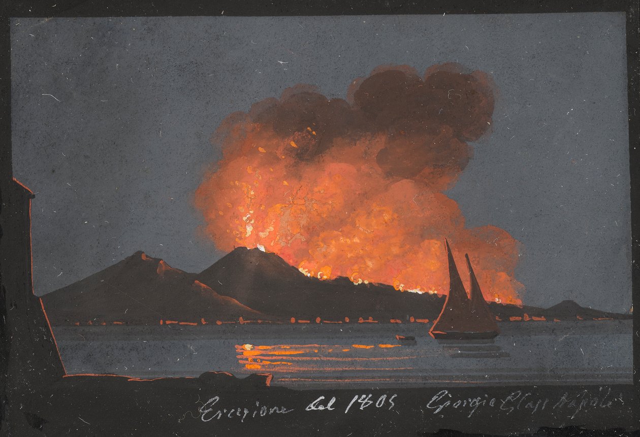 Neapel, Vesuv-Erupción de Giorgio Glass