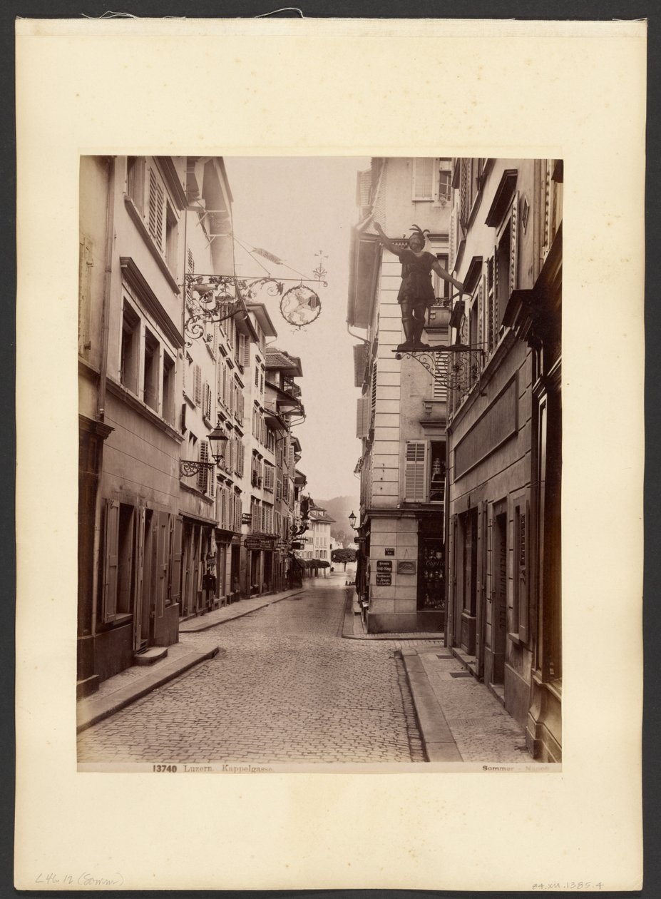 Lucerna, Kappelgasse de Giorgio Sommer