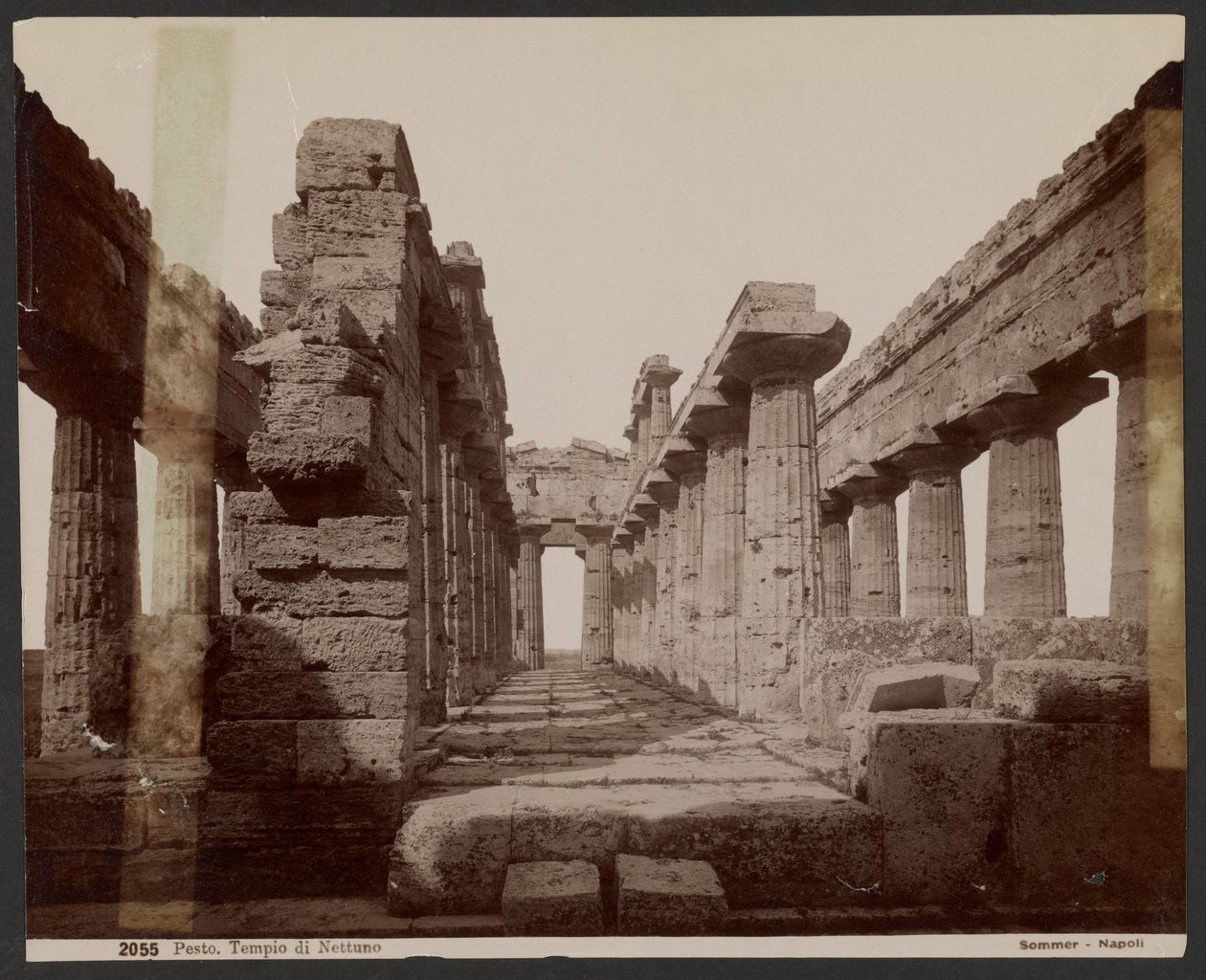 Templo de Neptuno, Paestum de Giorgio Sommer