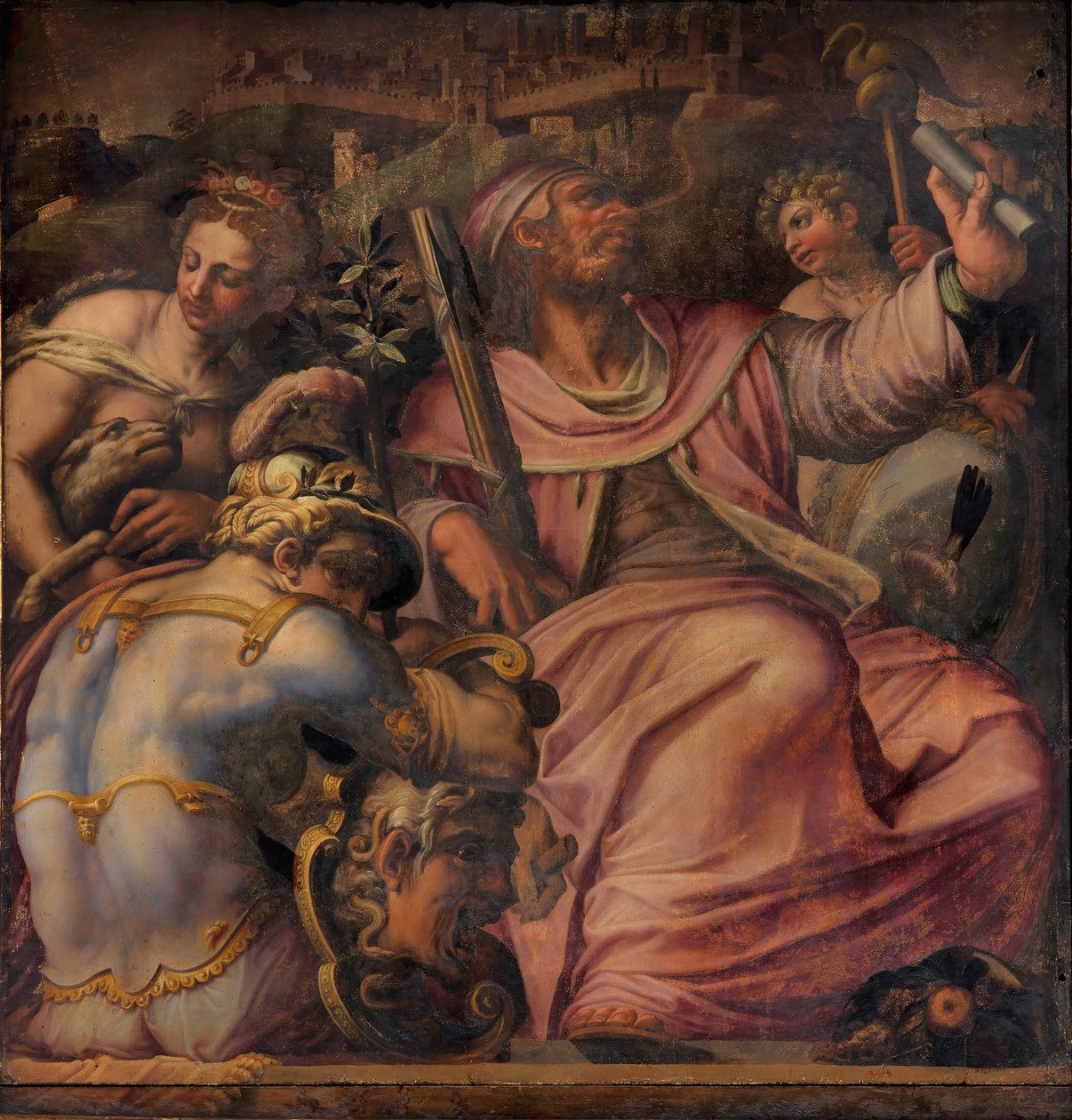 Alegoría de Certaldo, 1563-1565 de Giorgio Vasari