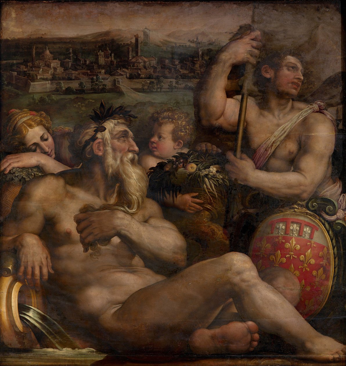 Alegoría de Prato, 1563-1565 de Giorgio Vasari