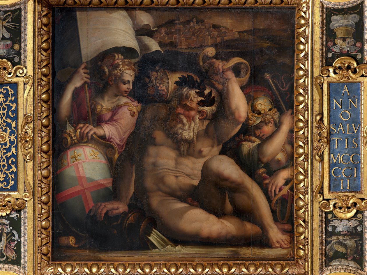 Alegoría de Romagna de Giorgio Vasari