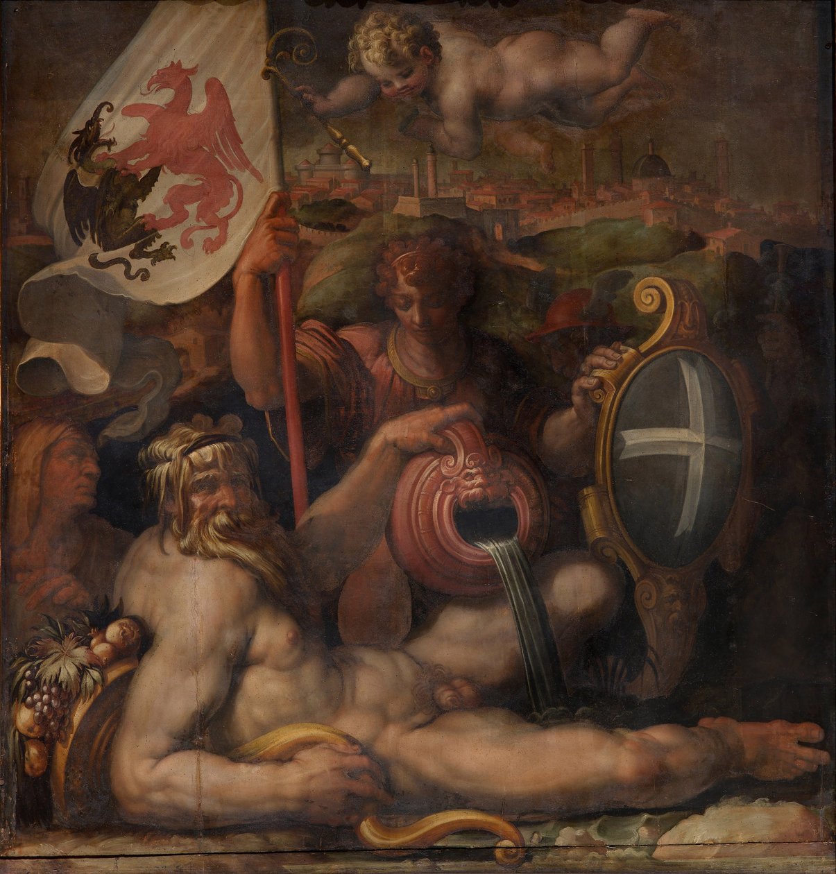 Alegoría de Volterra de Giorgio Vasari
