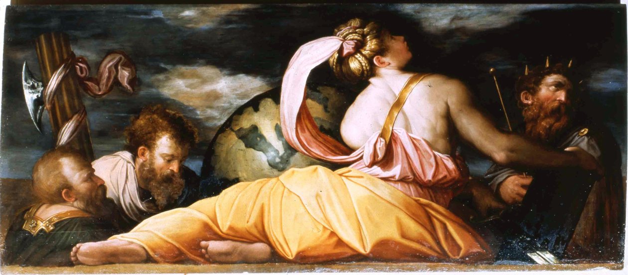 La Justicia, 1542 de Giorgio Vasari