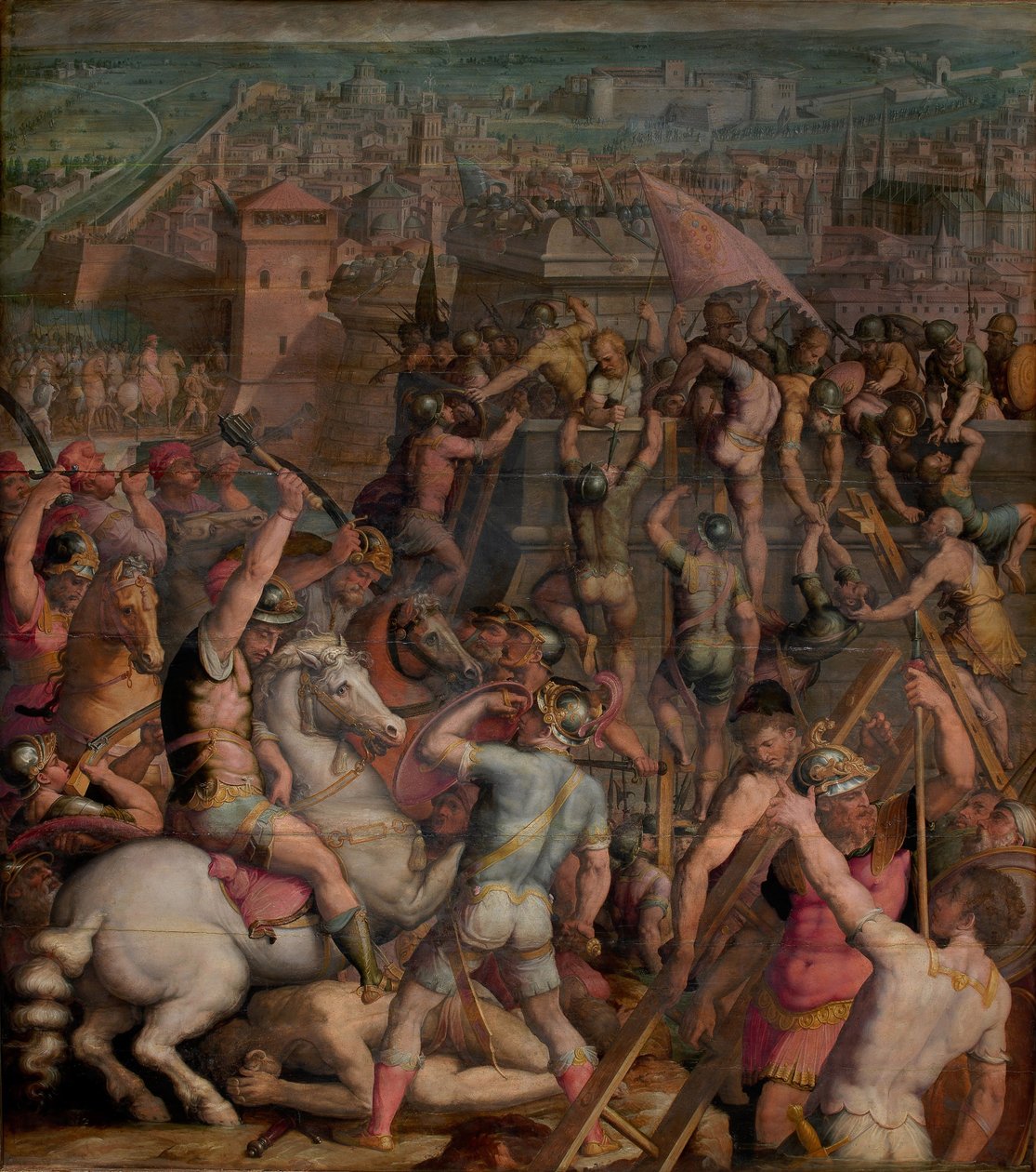 La toma de Milán, 1555-1562 de Giorgio Vasari