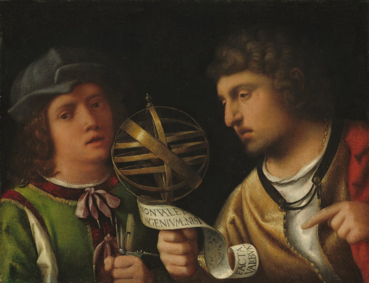 Giovanni Borgherini y su Tutor de Giorgione
