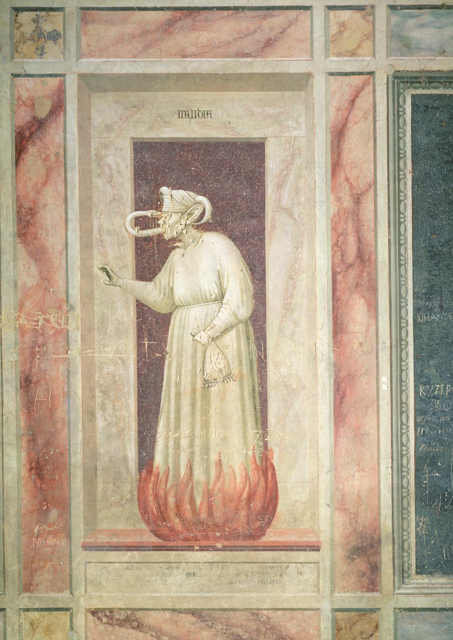 Envidia de Giotto di Bondone