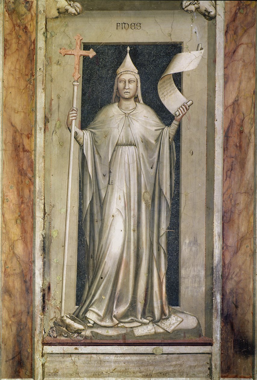 Fe, c.1305 de Giotto di Bondone