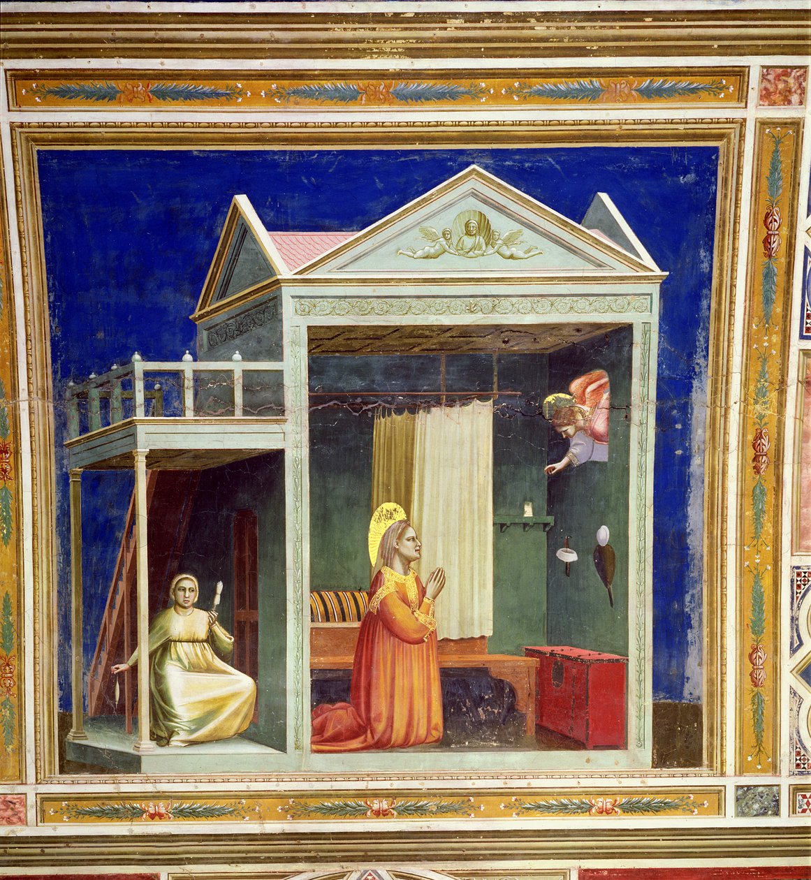 La Anunciación a Santa Ana, c.1305 de Giotto di Bondone