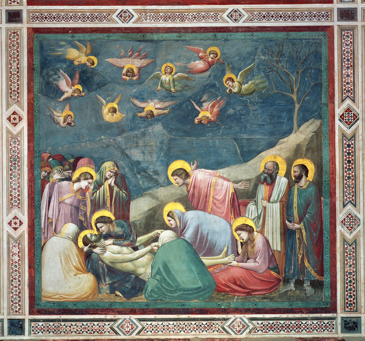 La Lamentación de Cristo, c.1305 de Giotto di Bondone