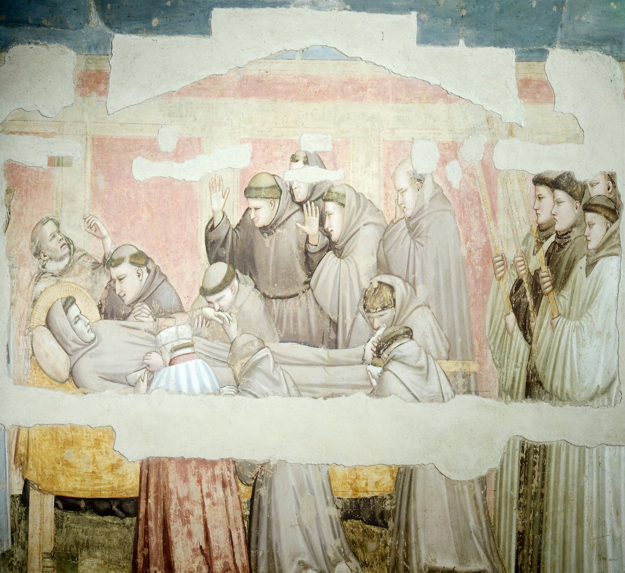 El duelo de San Francisco de Giotto (c.1266 1337)