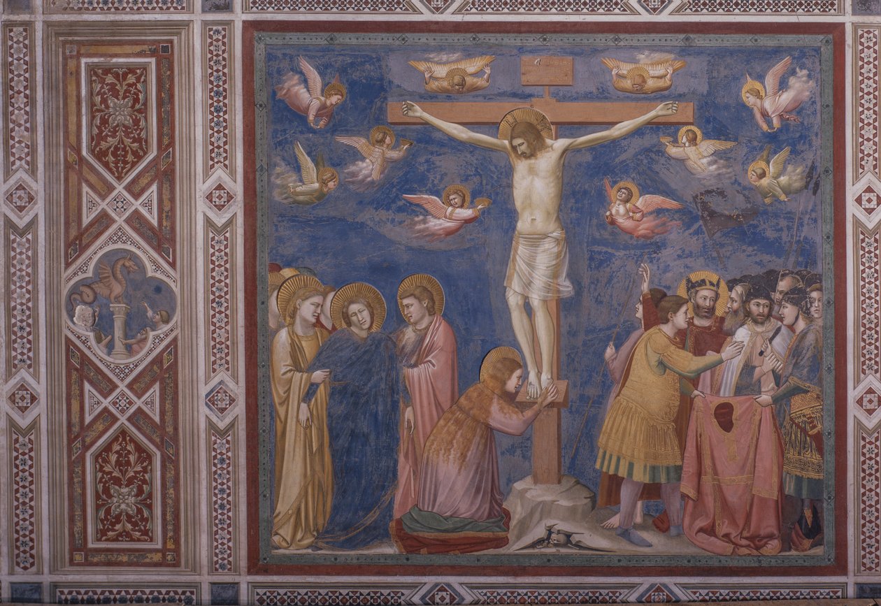 Crucifixión (Crocifissione), de Giotto de Giotto (c.1266 1337)