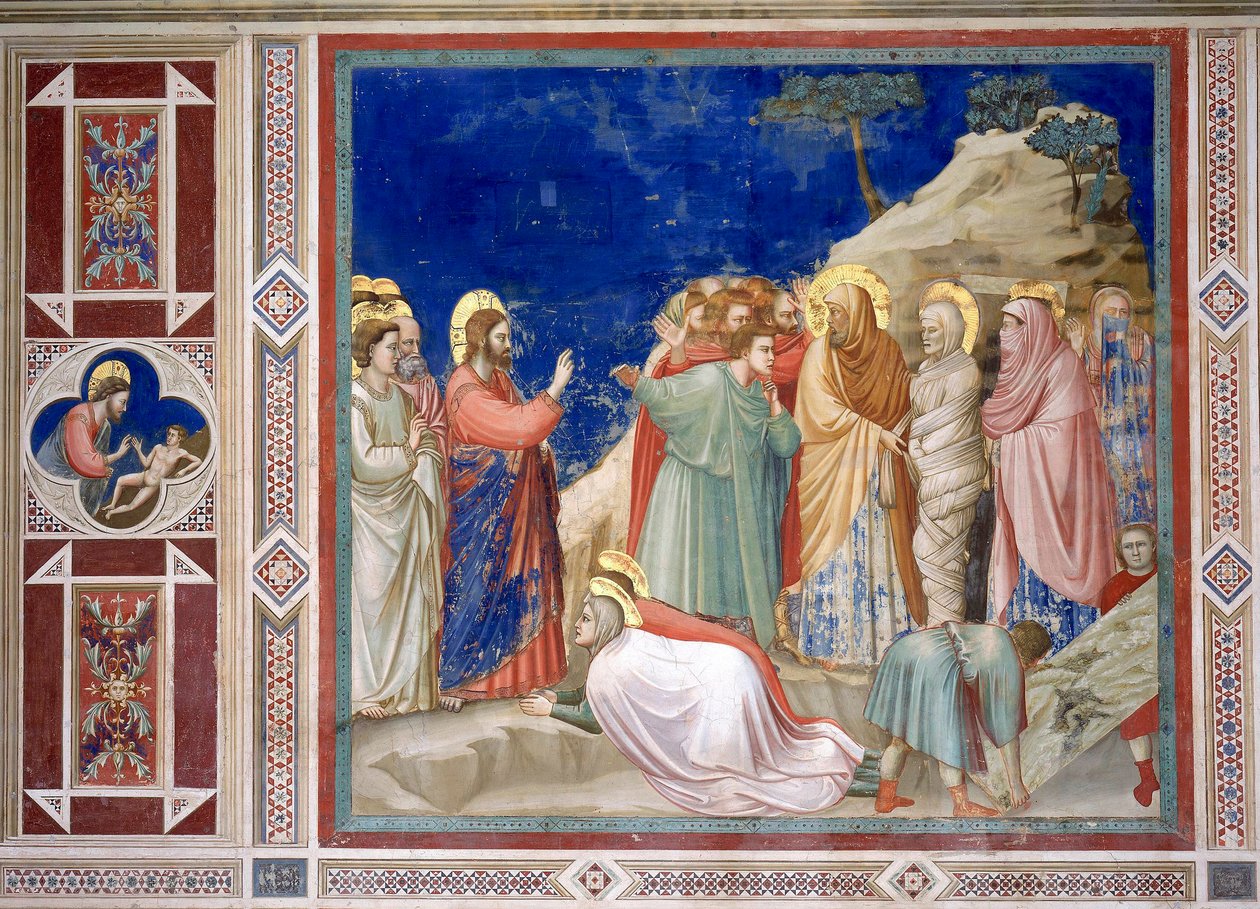 Resurrección de Lázaro de Giotto (c.1266 1337)