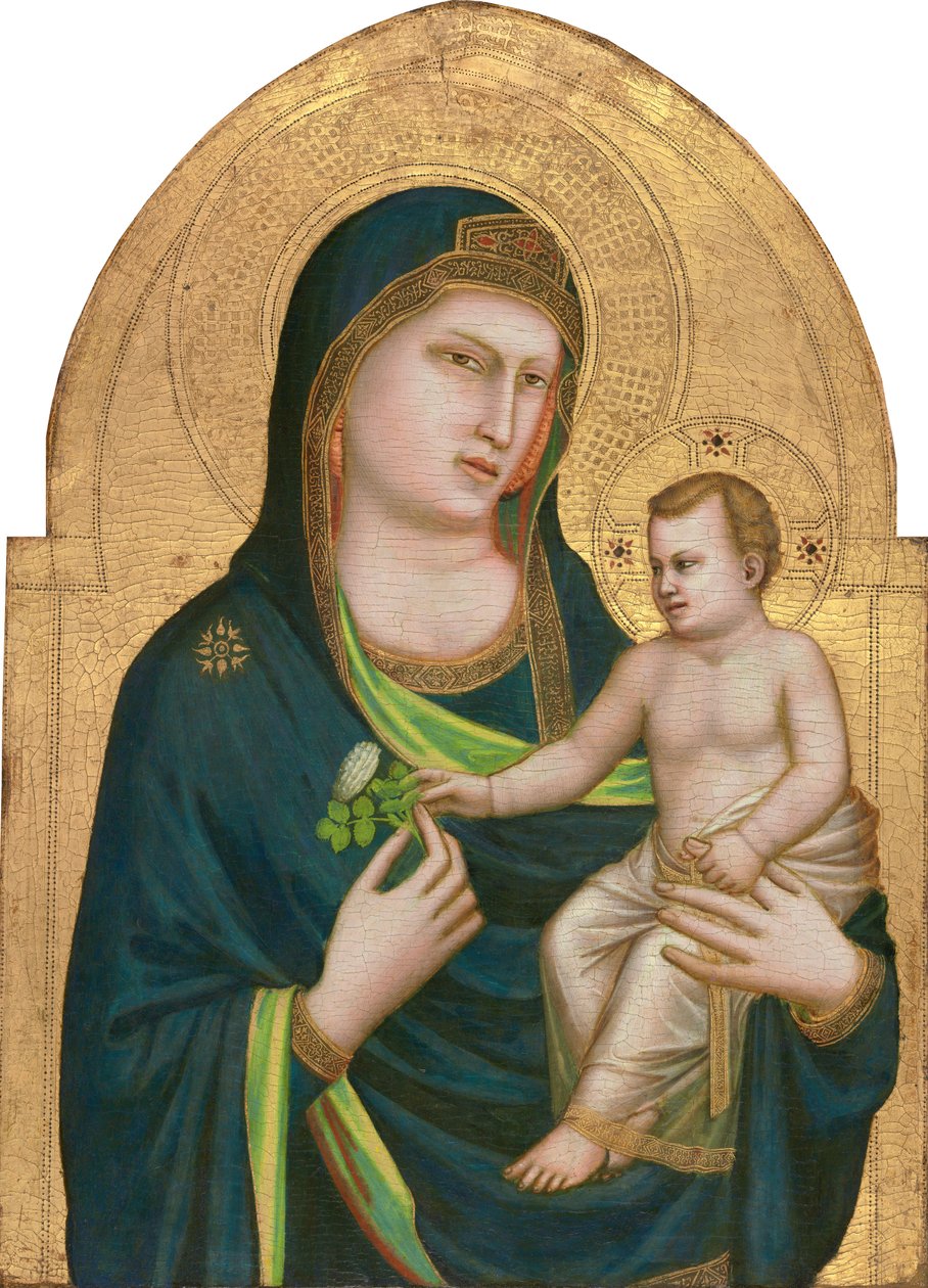 Madonna con niño de Giotto di Bondone