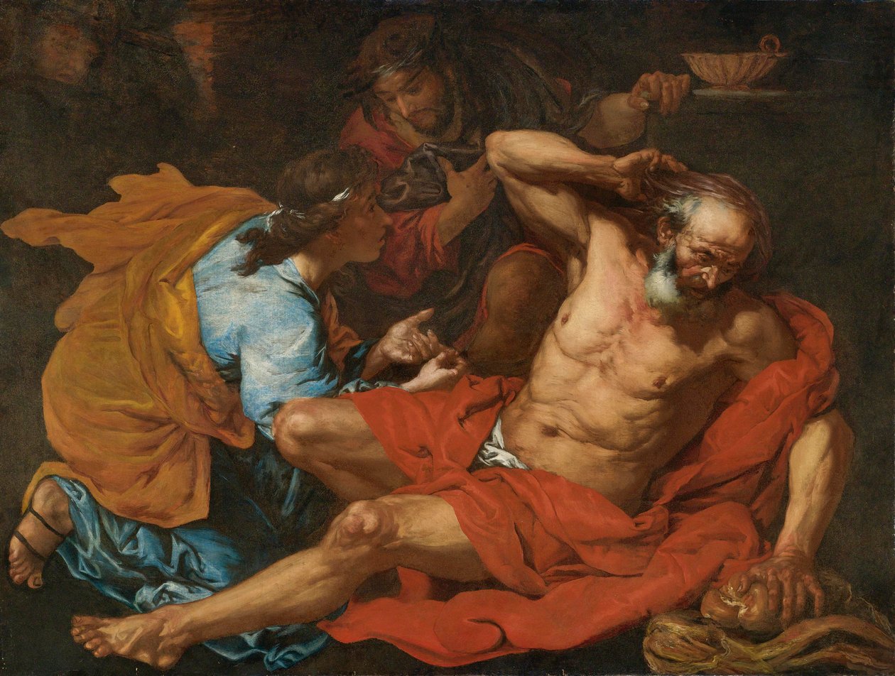José interpreta el sueño del panadero de Giovan Battista Langetti