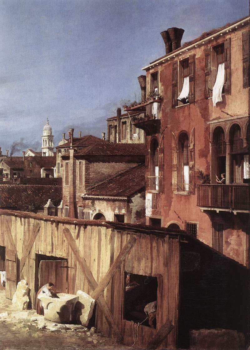 El Patio de los Canteros de Giovanni Antonio Canal