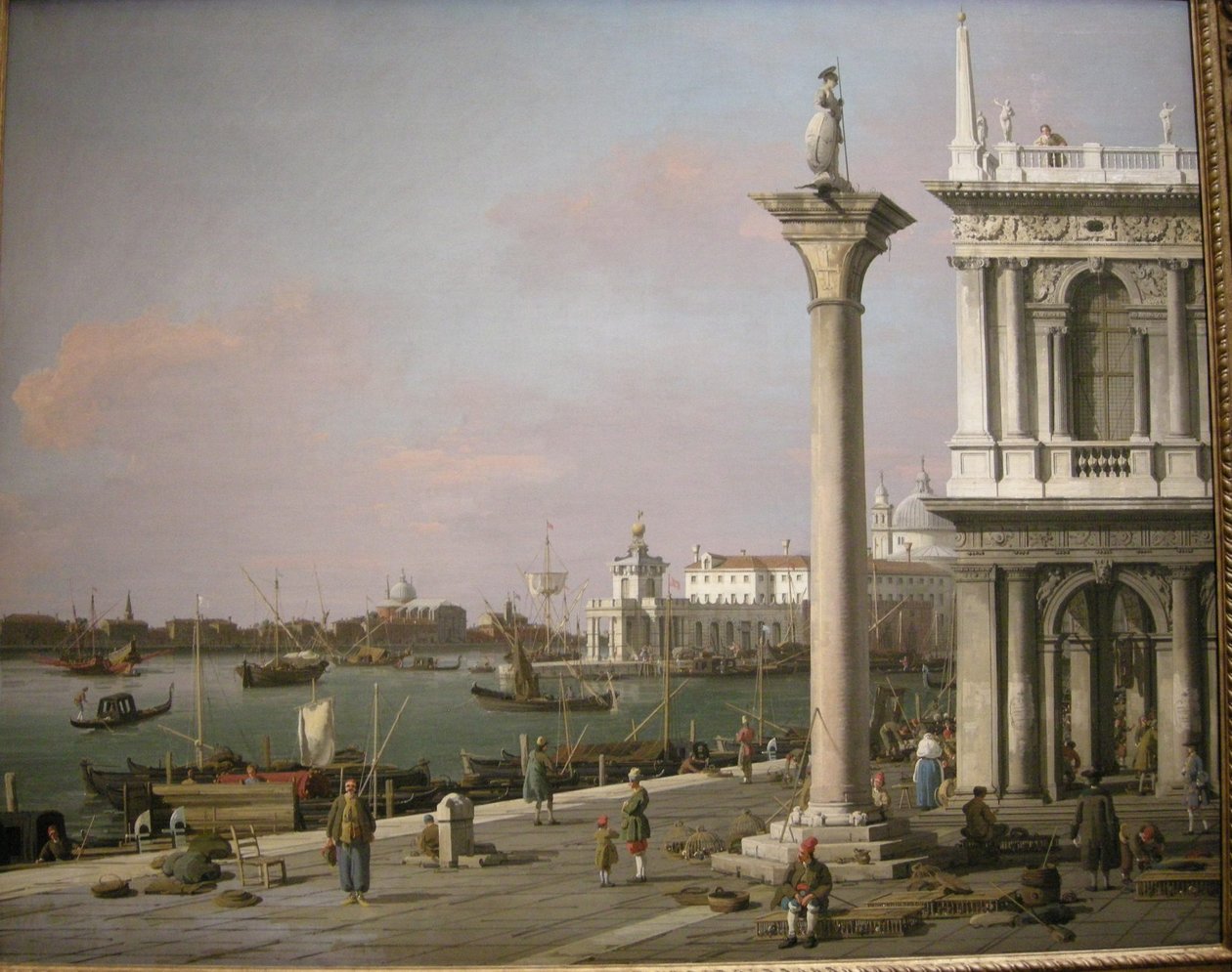 Bacino di San Marco desde la Piazzetta de Giovanni Antonio Canal