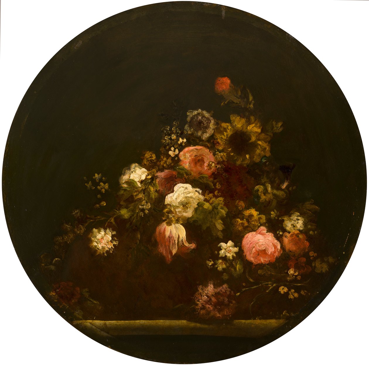 Flores en un jarrón de Giovanni Antonio Pellegrini