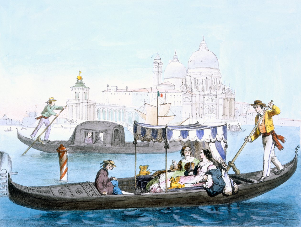 Góndola veneciana, de 