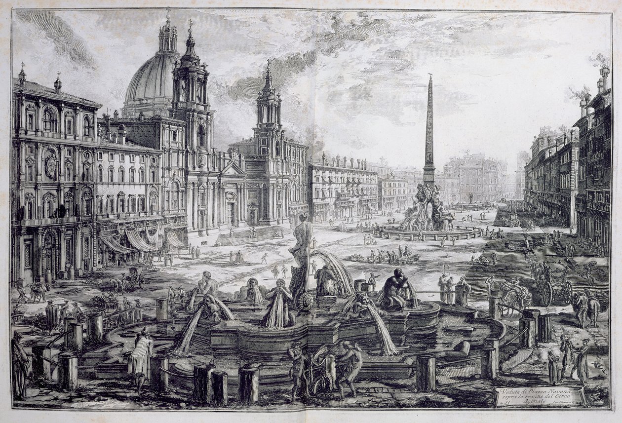 La Piazza Navona, de 