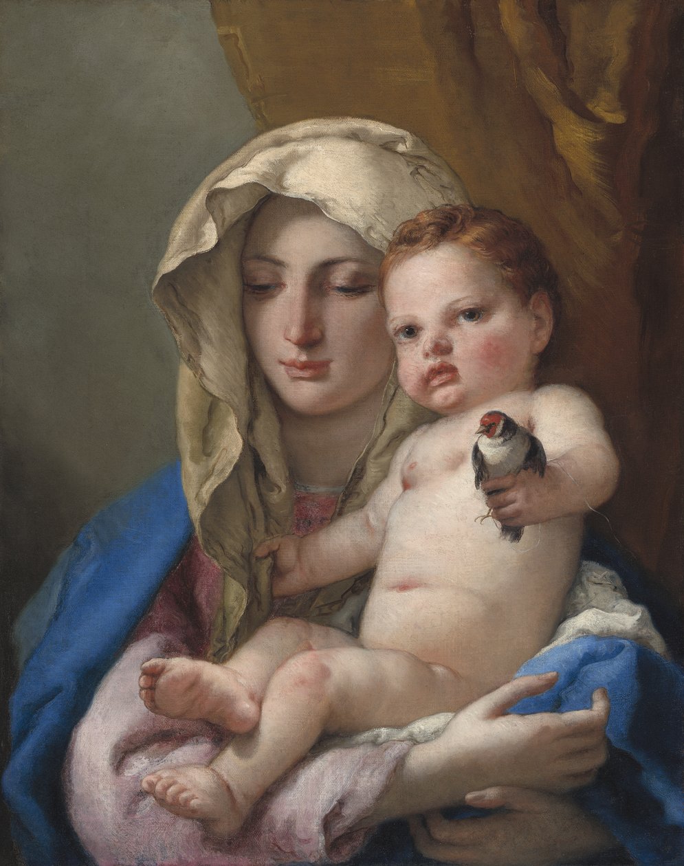 Madonna del Jilguero, c.1767-70 de Giovanni Battista Tiepolo