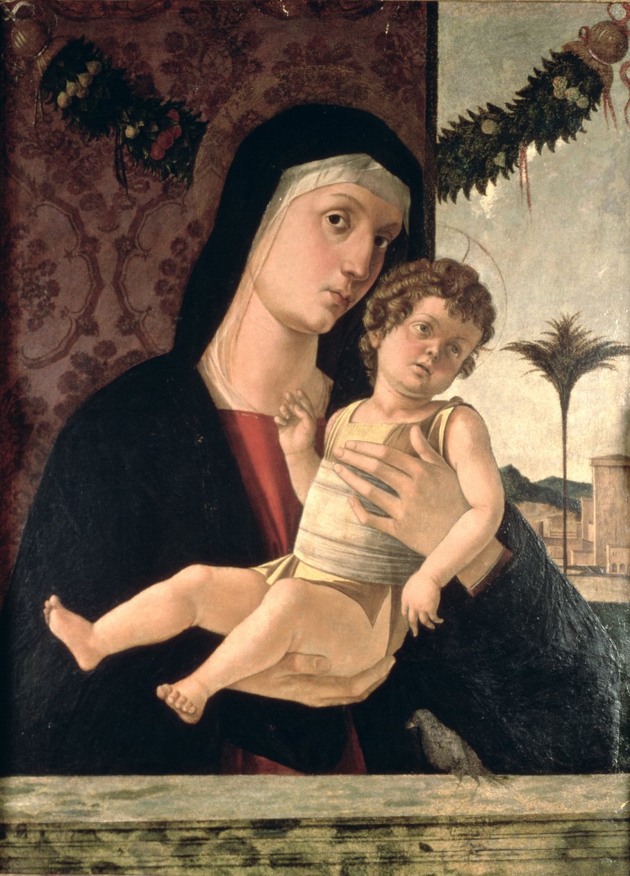 La Madonna de los Ojos Hermosos de Giovanni Bellini