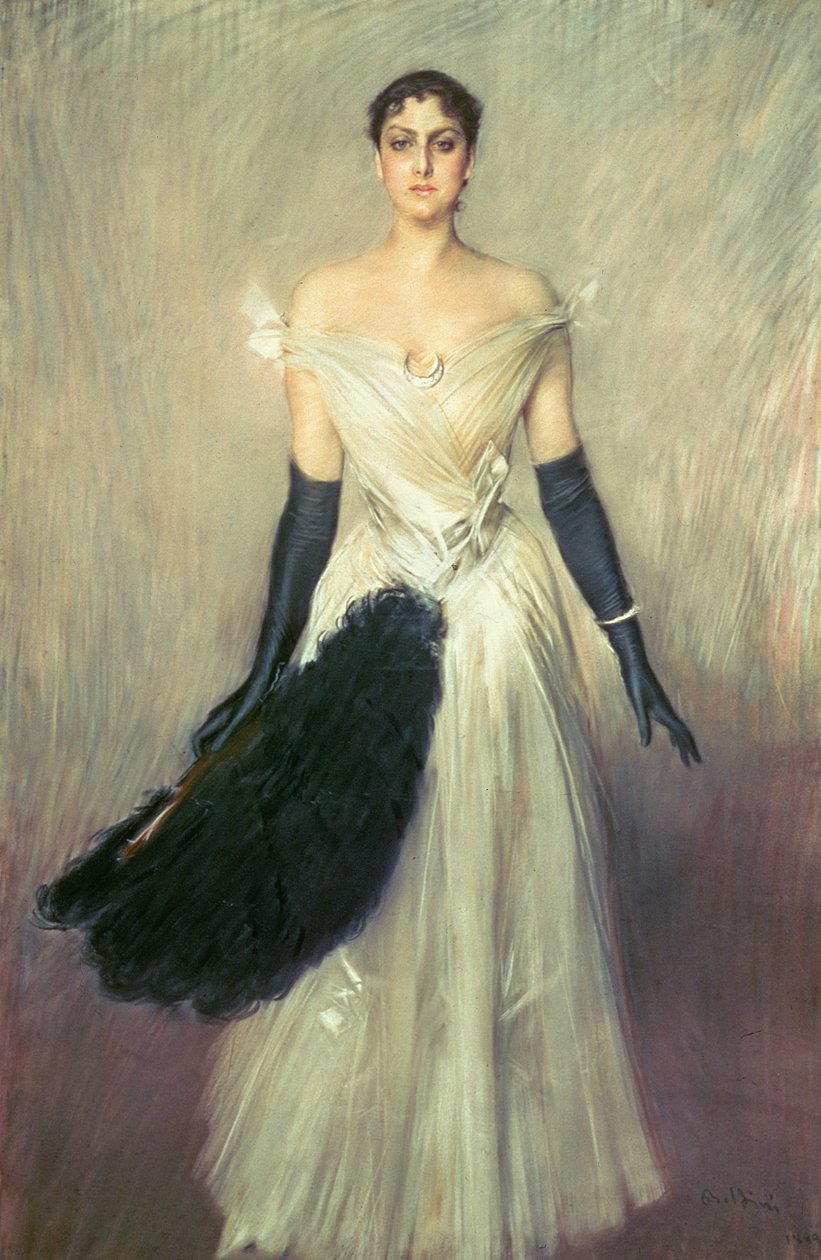 Retrato de una dama, 1889 de Giovanni Boldini