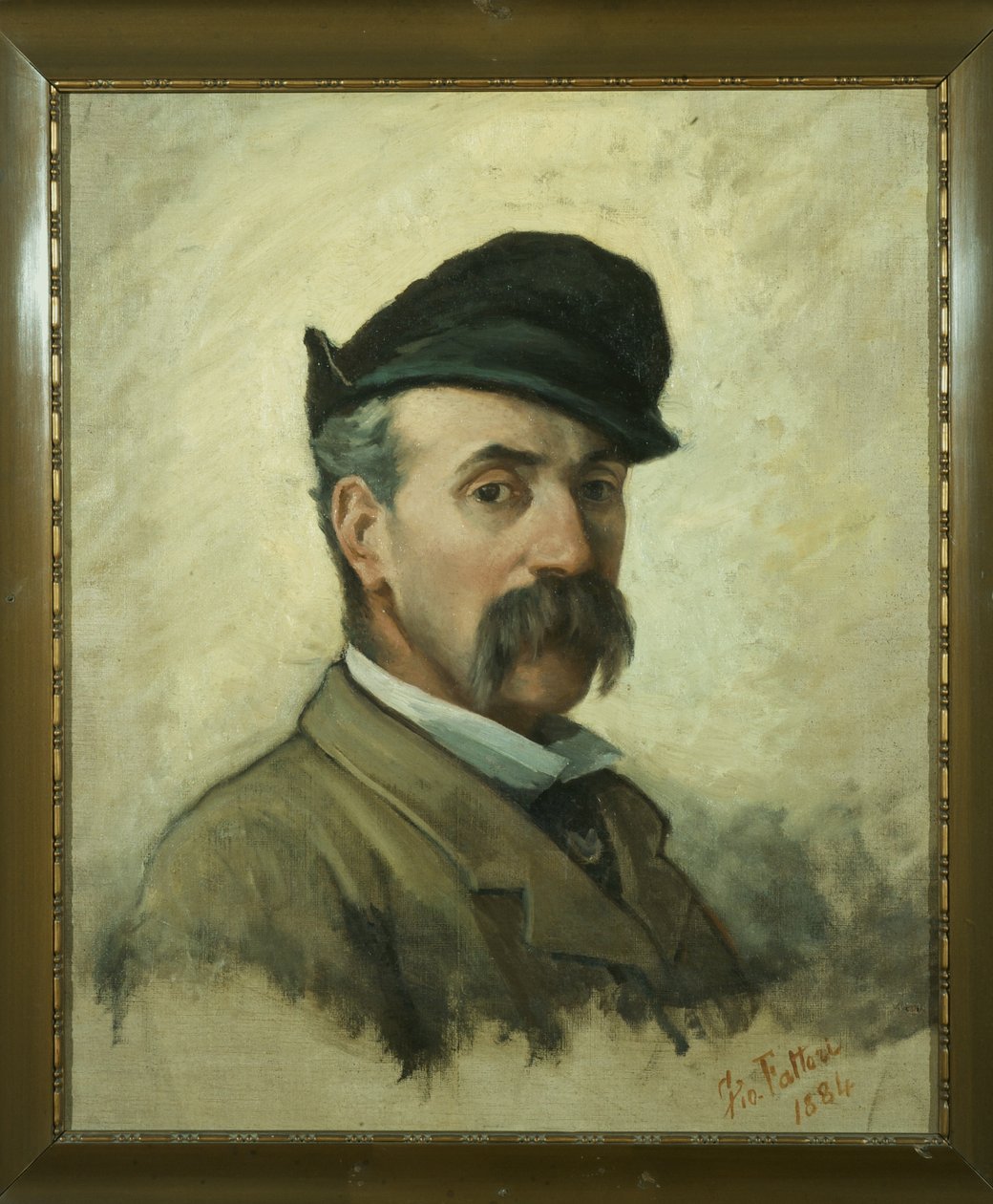 Autorretrato, 1884 de Giovanni Fattori
