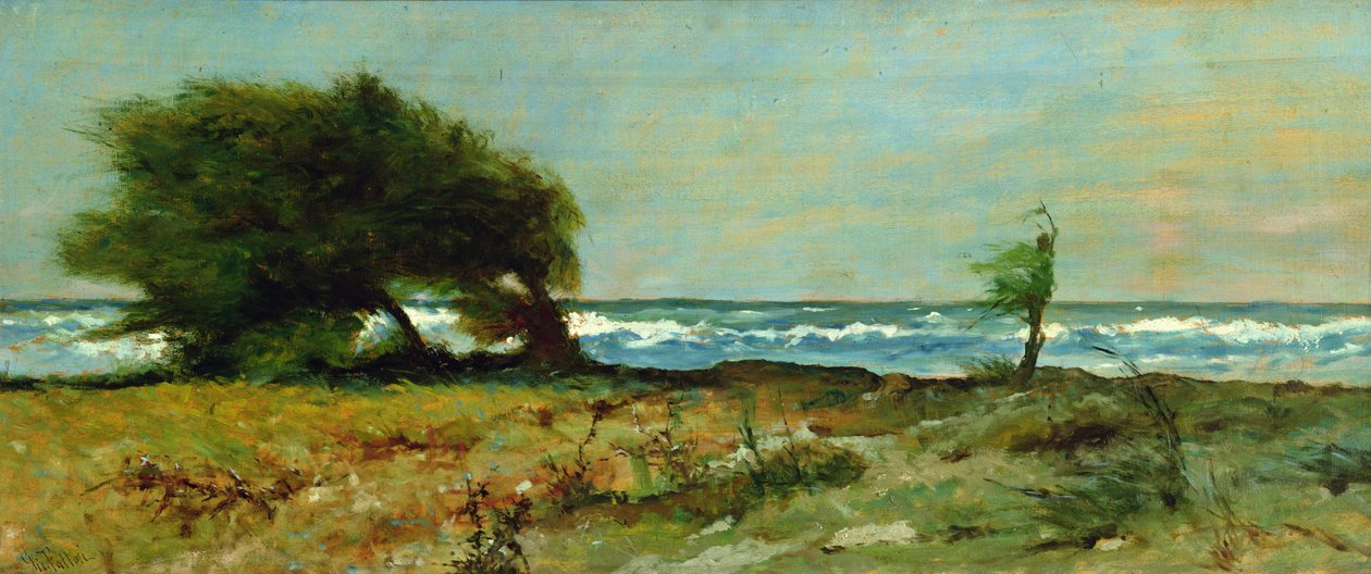 El viento del suroeste de Giovanni Fattori