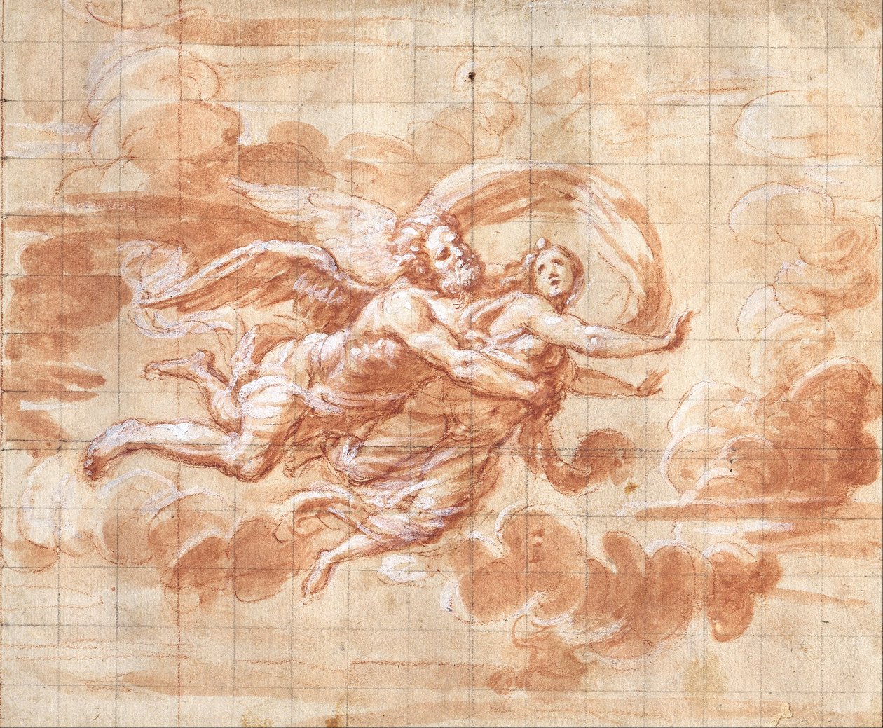 Bóreas raptando a Orithyia de Giovanni Maria Morandi