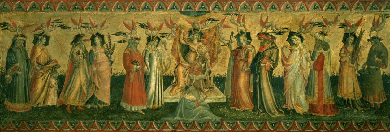 Las siete artes liberales, c.1435 de Giovanni dal Ponte