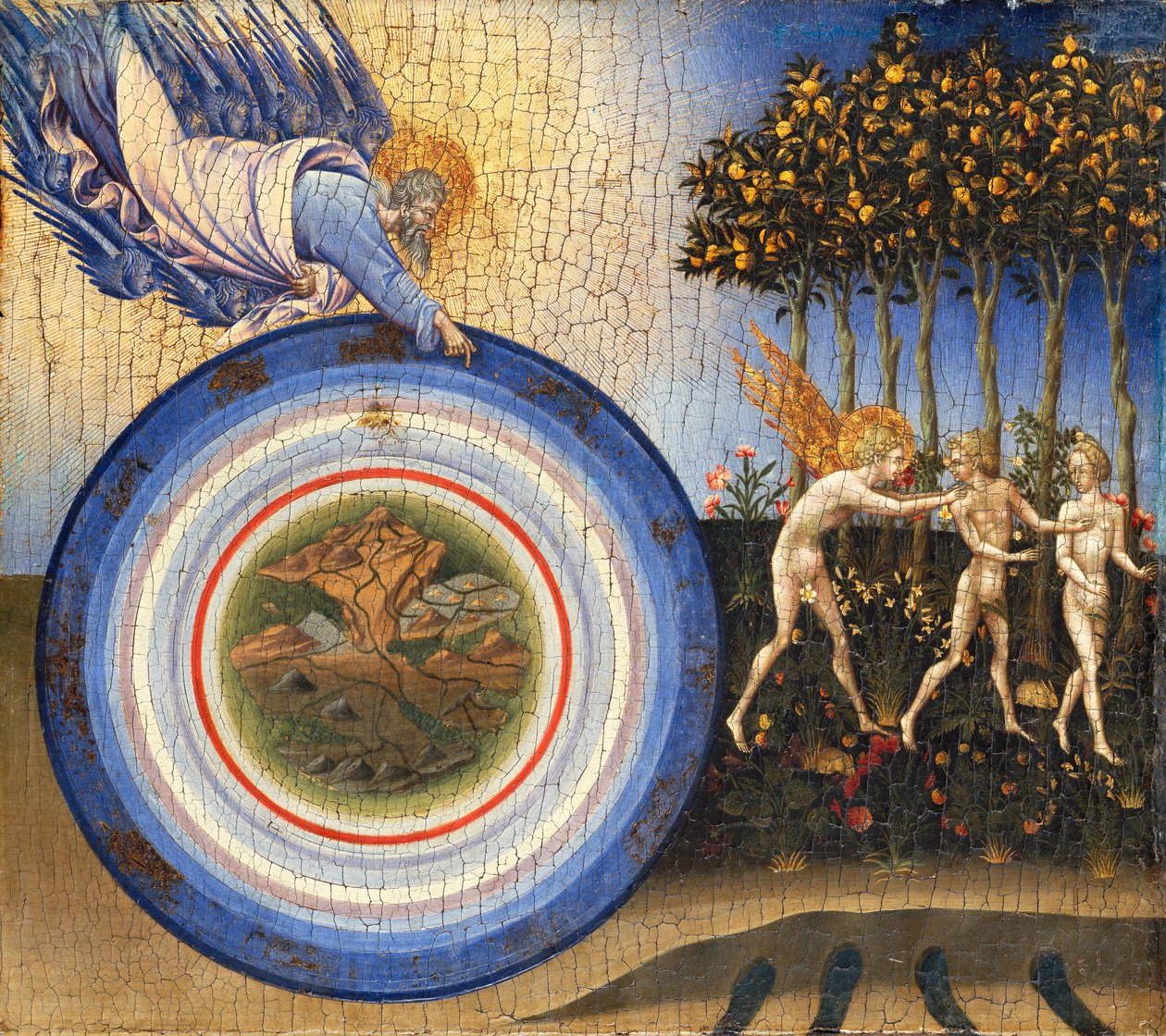 Expulsión del Paraíso de Giovanni di Paolo