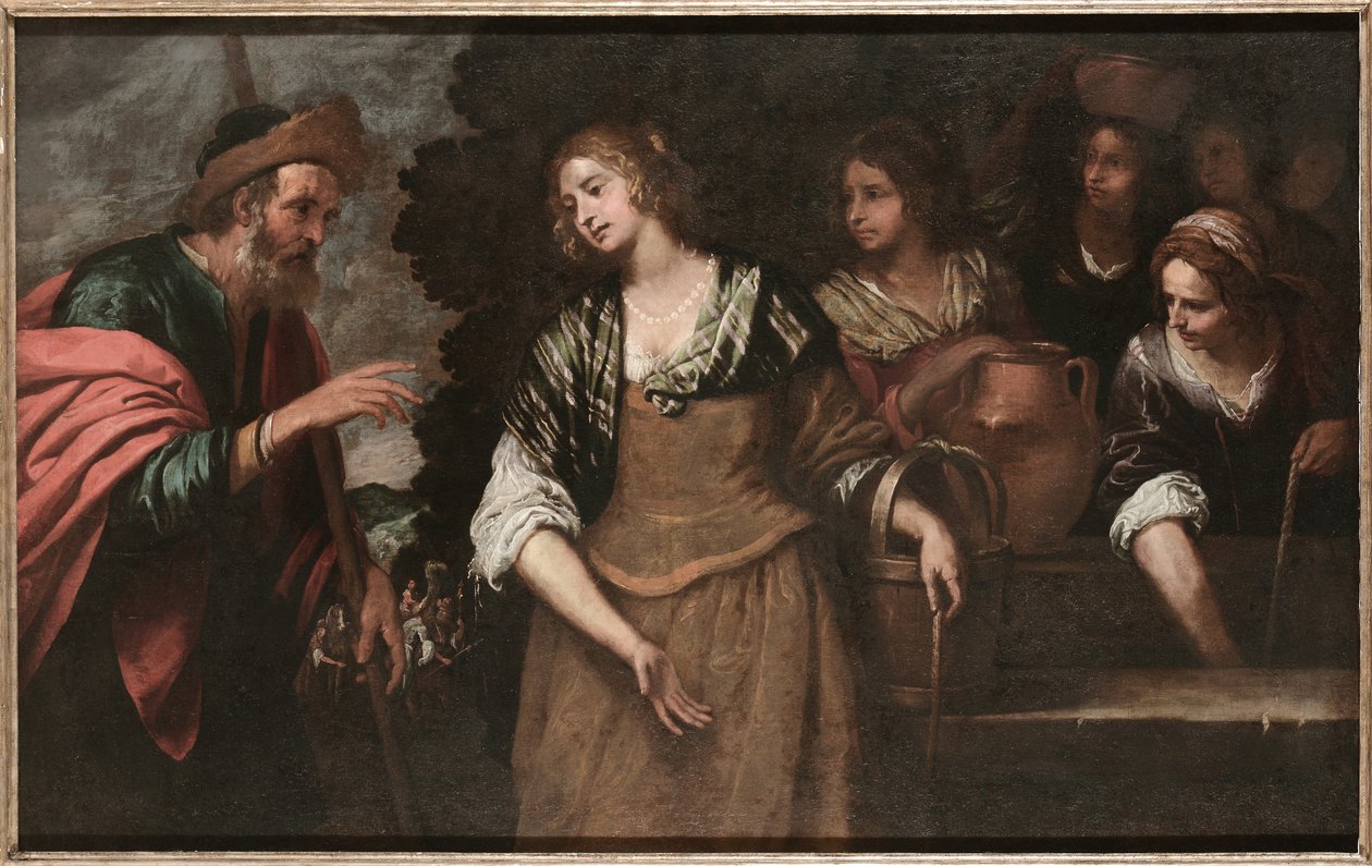 Rebeca en el pozo de Giovanni Andrea de Ferrari