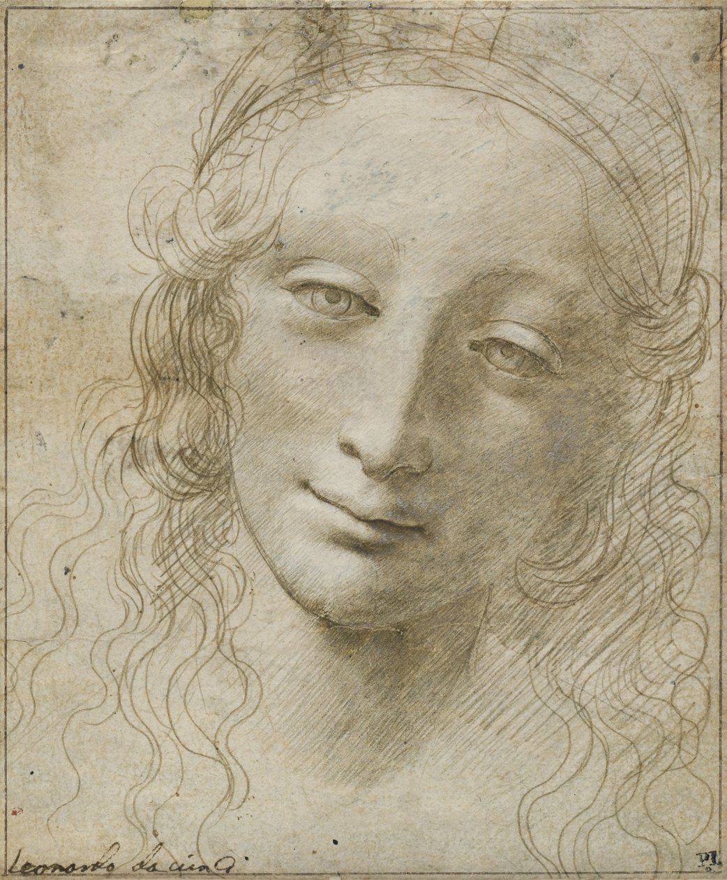 Cabeza de una mujer de Giovanni Antonio Boltraffio