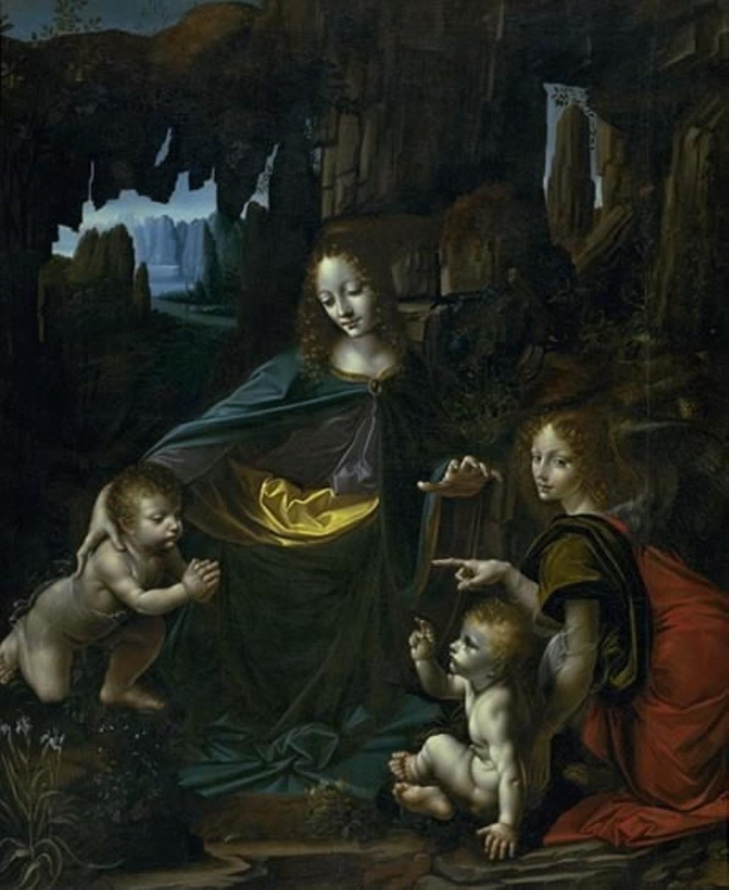 La Virgen de las Rocas de Giovanni Antonio Boltraffio