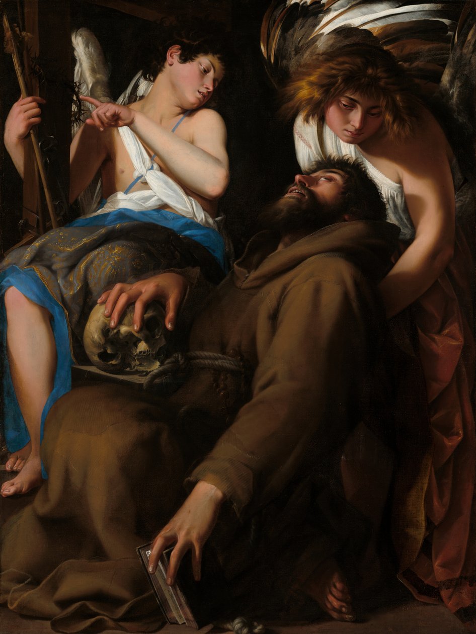 El éxtasis de San Francisco, 1601 de Giovanni Baglione