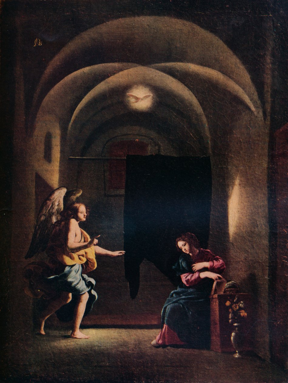 La Anunciación, c1625-1630 1931 de Giovanni Battista Caracciolo