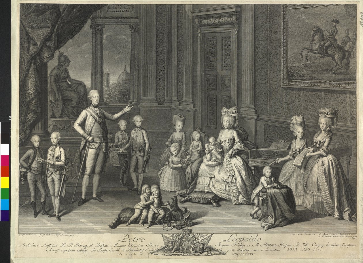Emperador del Sacro Imperio Romano Germánico Leopoldo II de Giovanni Battista Cecchi