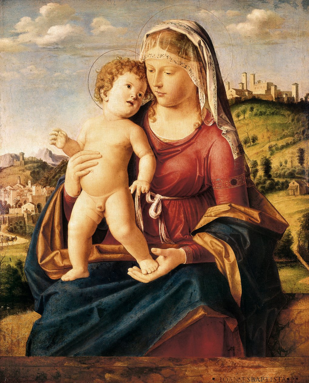 Madonna y el Niño de Giovanni Battista Cima da Conegliano