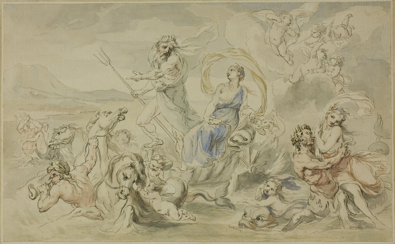 El triunfo de Neptuno de Giovanni Battista Cipriani