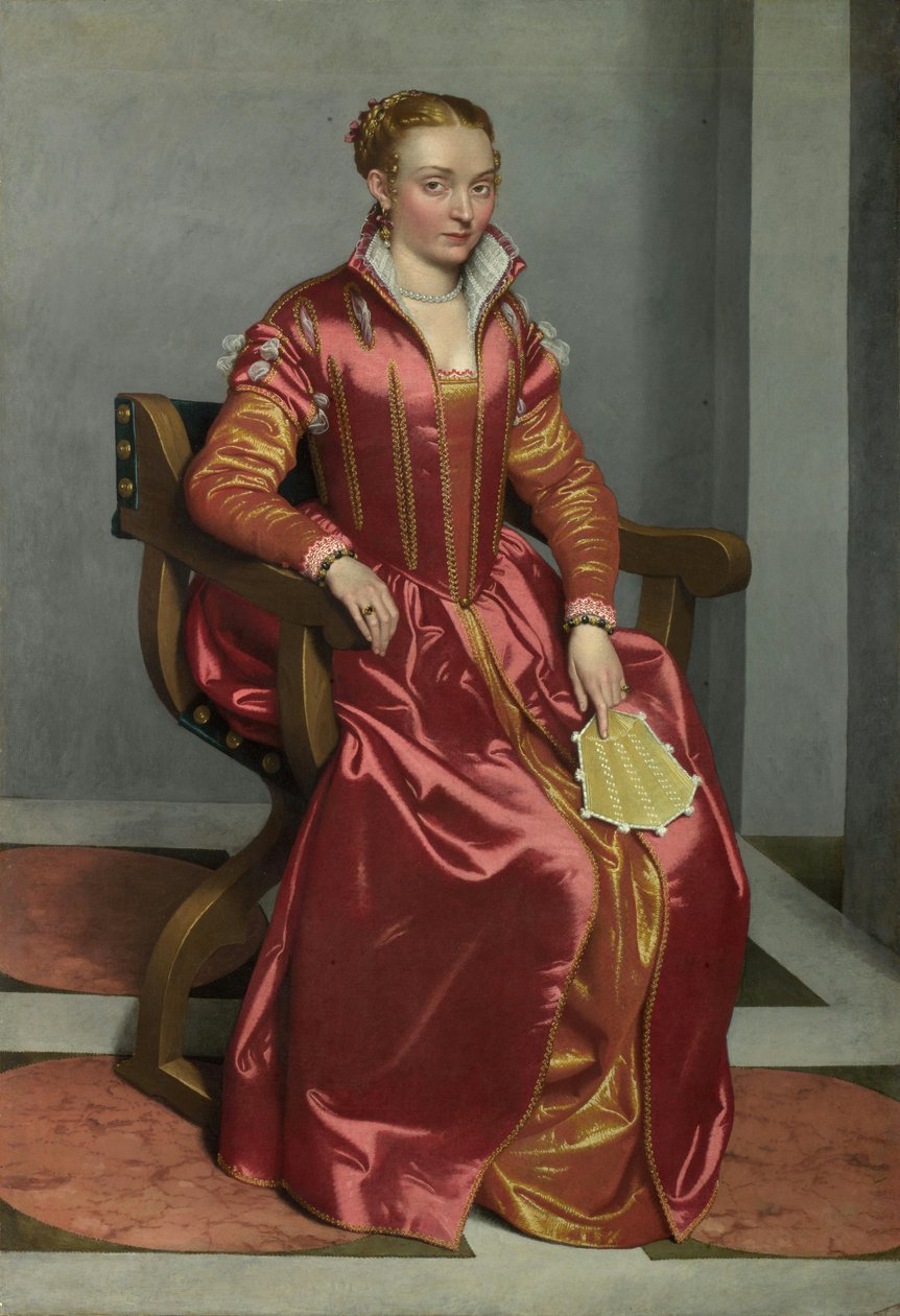 Retrato de una dama de Giovanni Battista Moroni