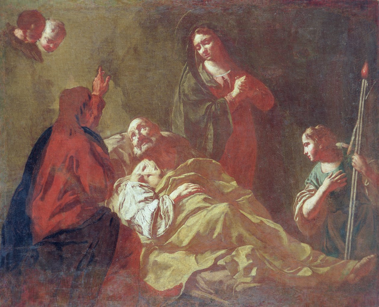 Muerte de San José, c.1740 de Giovanni Battista Piazzetta