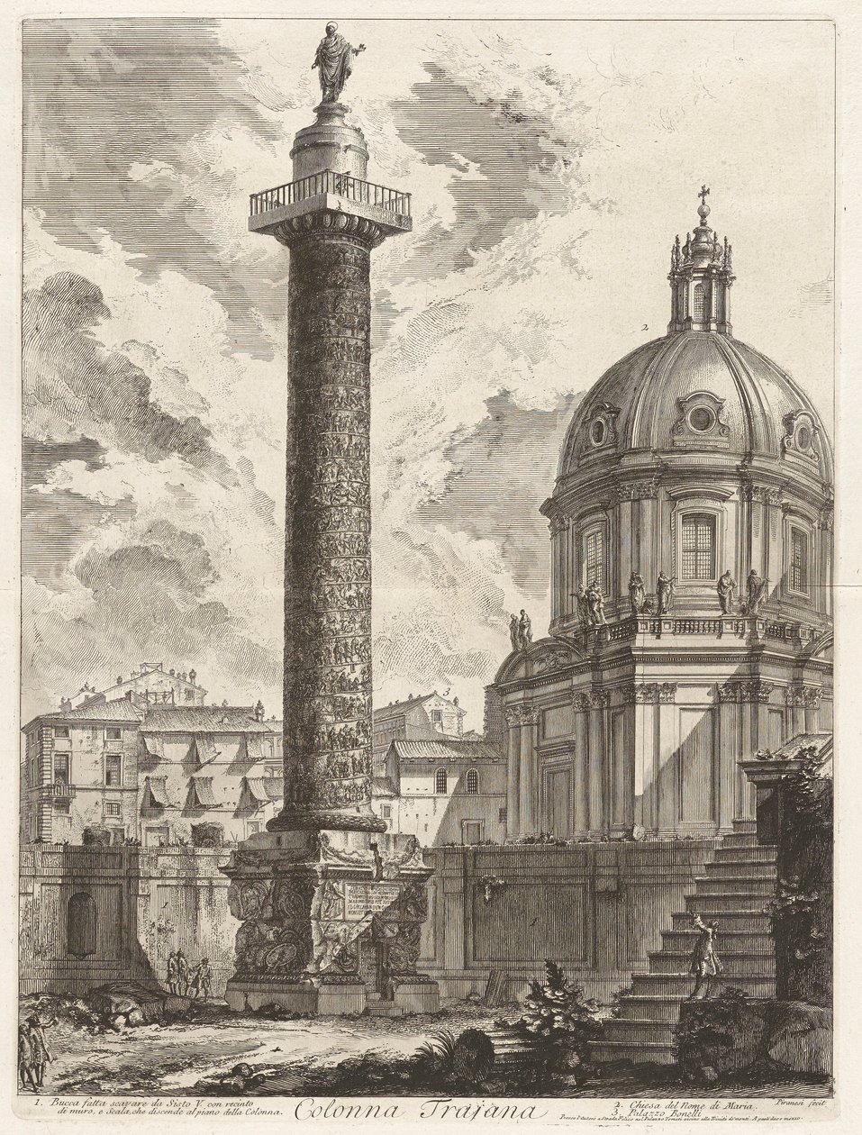 Colonna Trajana (Trajan de Giovanni Battista Piranesi