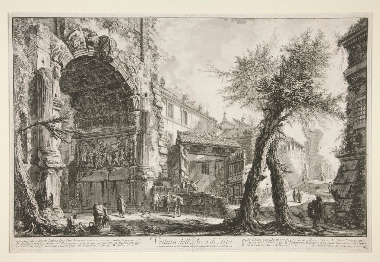 Vista de de Giovanni Battista Piranesi