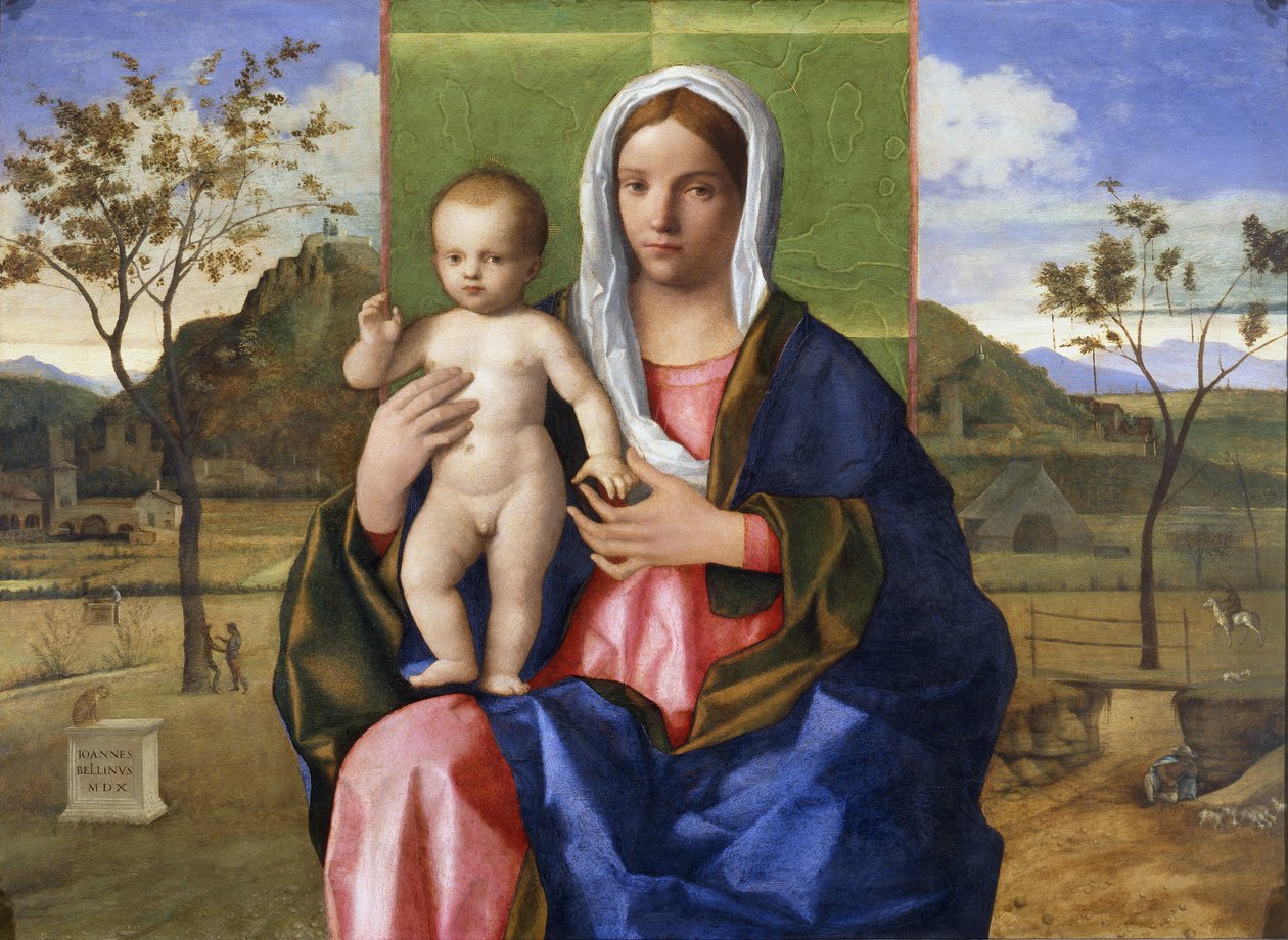 Madonna y niño de Giovanni Bellini
