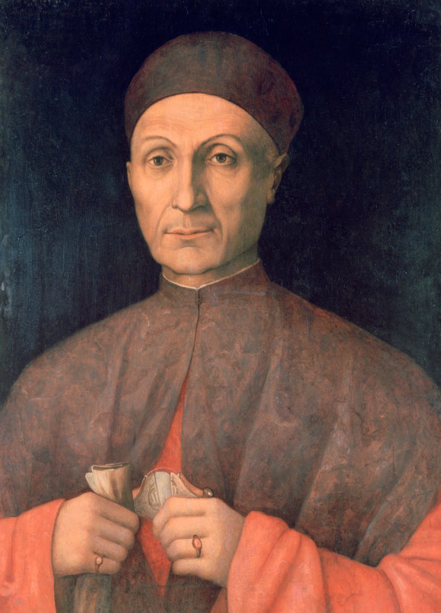 Retrato de un erudito, c1450-1507 de Giovanni Bellini