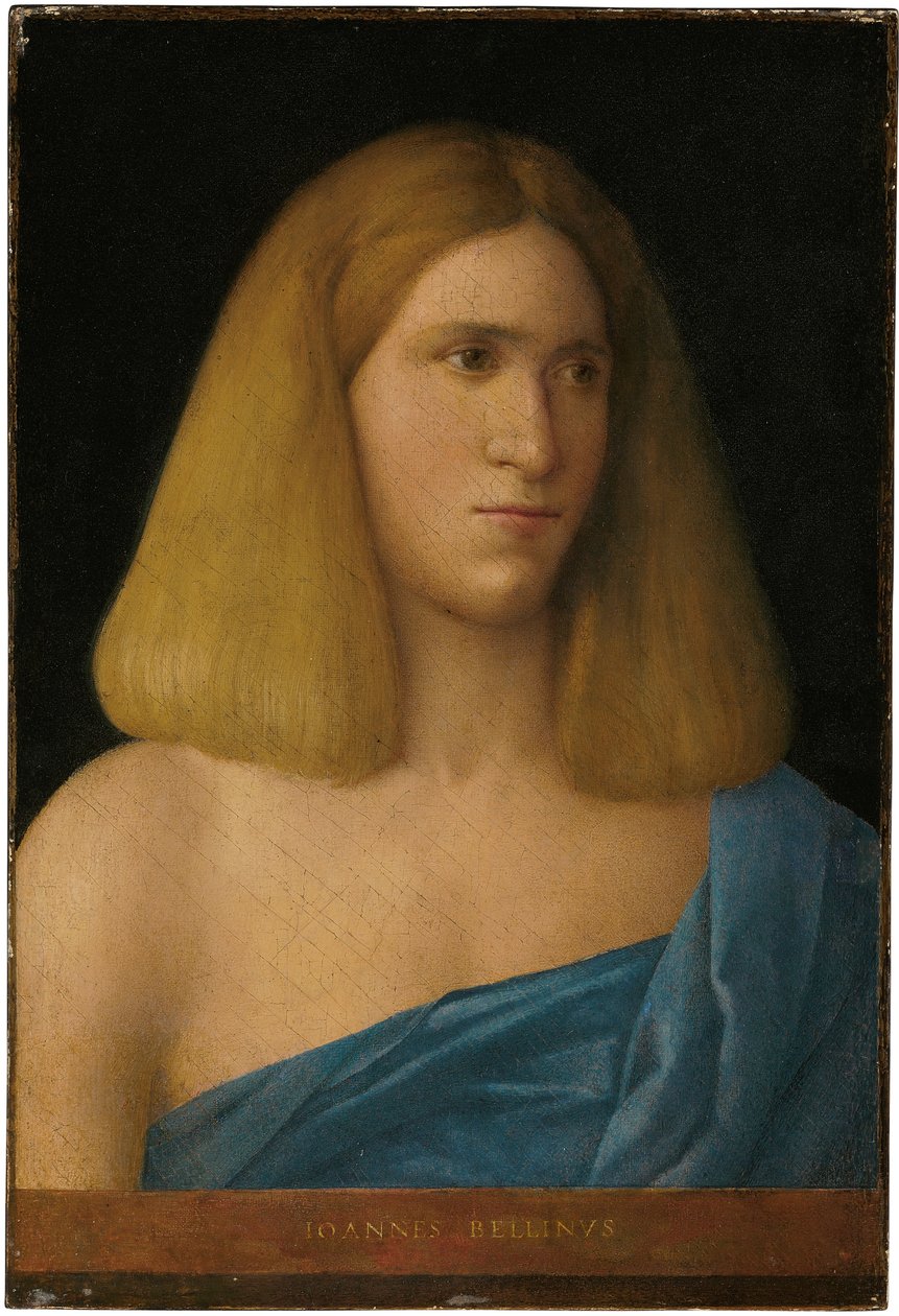 Retrato de un joven de Giovanni Bellini