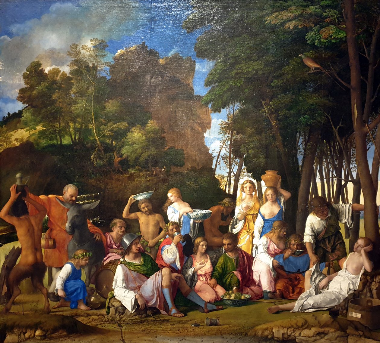 La fiesta de los dioses de Giovanni Bellini